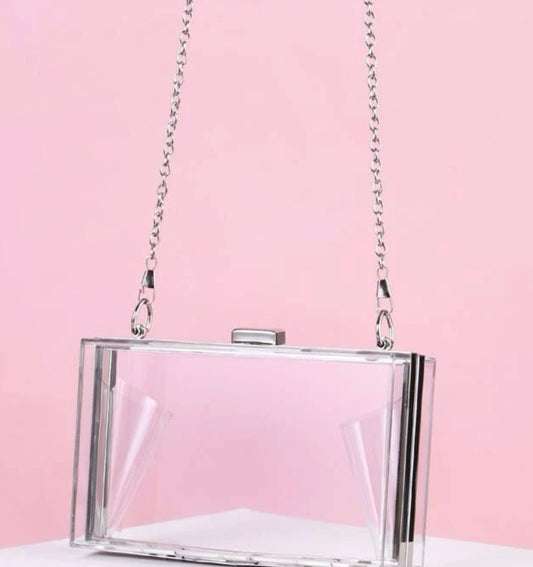 Clear Clutch Purse