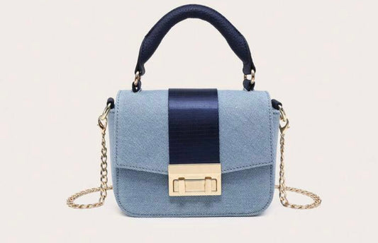 Denim handbag