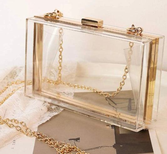 Clear Clutch Purse